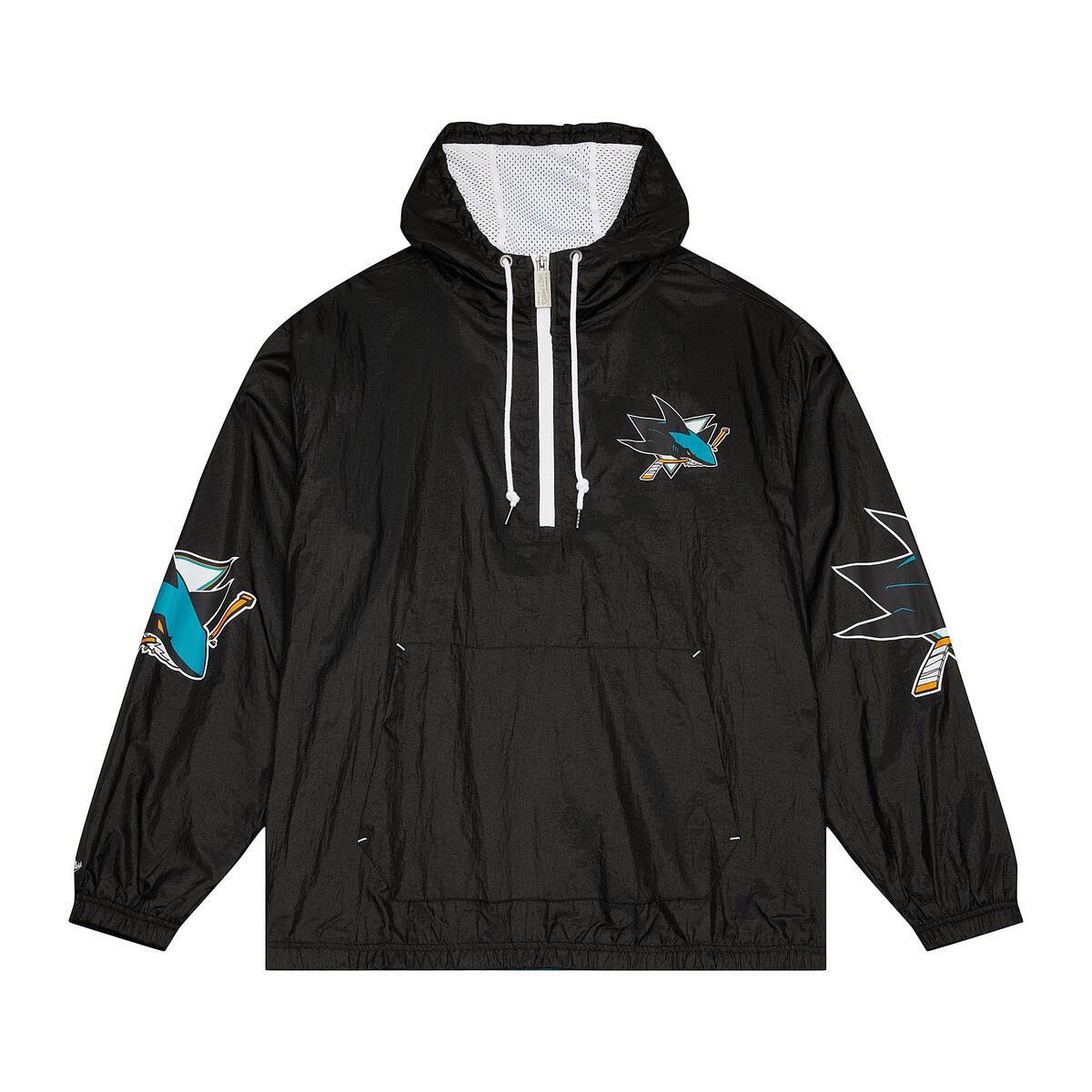 NHL TEAM OG 2.0 ANORAK WINDBREAKER SHARKS - Image 1