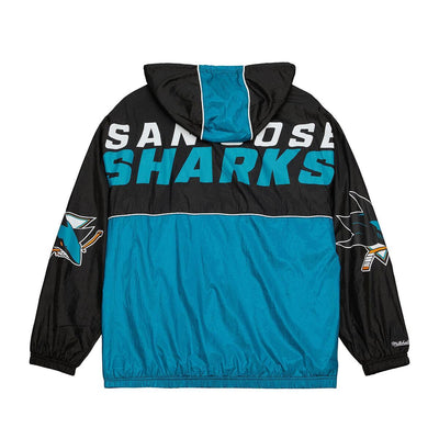 NHL TEAM OG 2.0 ANORAK WINDBREAKER SHARKS - Image 2