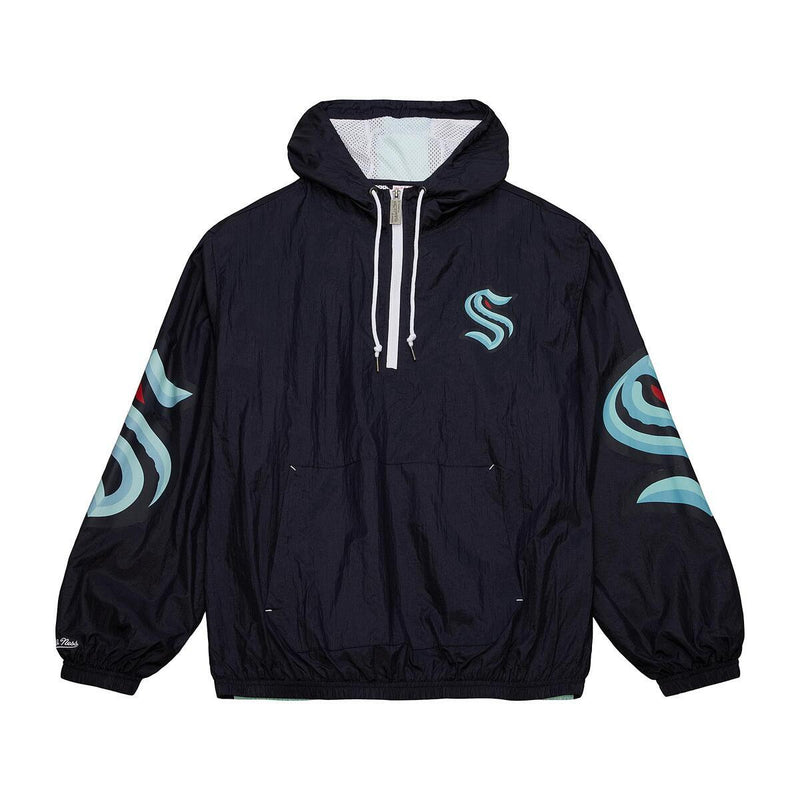 NHL TEAM OG 2.0 ANORAK WINDBREAKER KRAKEN Navy OJPO5527-SKRYYPPPNAVY - Image 1