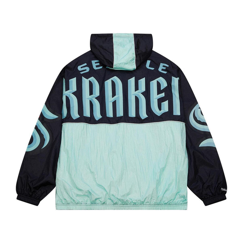 NHL TEAM OG 2.0 ANORAK WINDBREAKER KRAKEN Navy OJPO5527-SKRYYPPPNAVY - Image 2