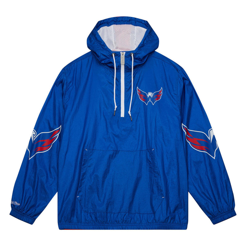 NHL TEAM OG 2.0 ANORAK WINDBREAKER CAPITALS Navy OJPO5527-WCAYYPPPNAVY - Image 1