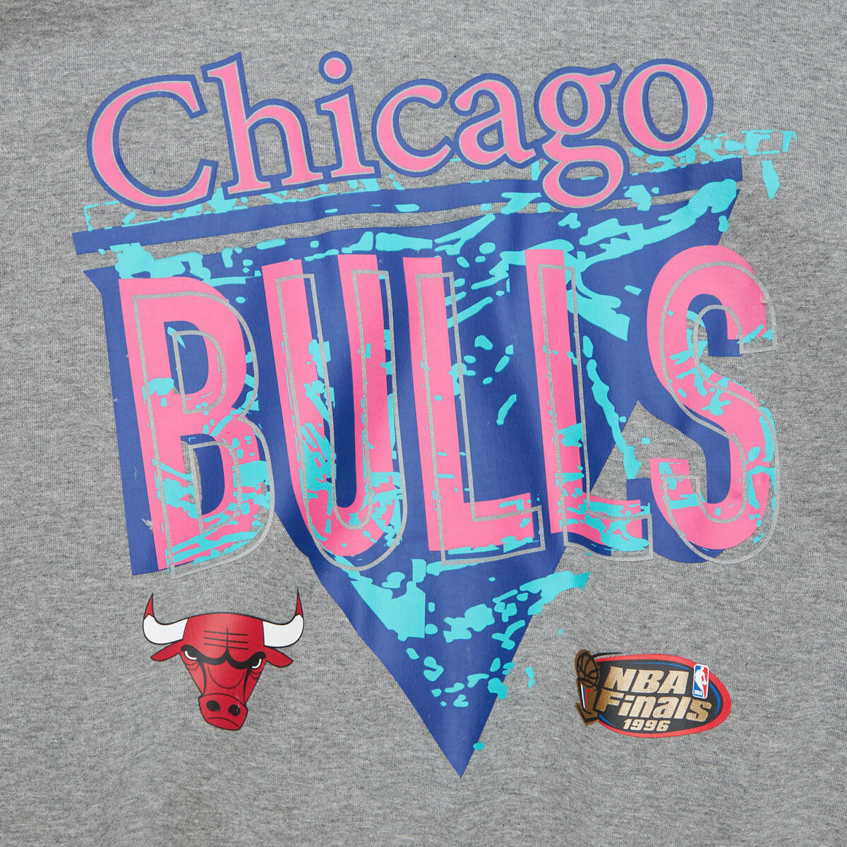 NBA 90S REFLECTIVE HEATHER CREWNECK SWEATSHIRT BULLS Grey Heather OJPO6777-CBUYYPPPGYHT - Image 4