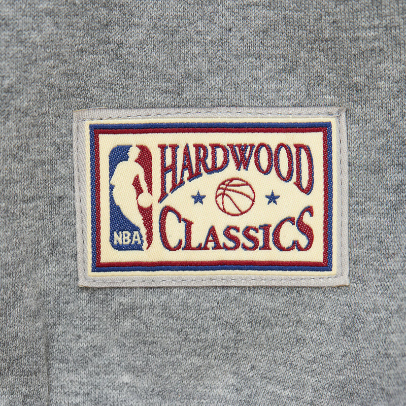 NBA 90S REFLECTIVE HEATHER CREWNECK SWEATSHIRT LAKERS - Grey Heather - Image 5