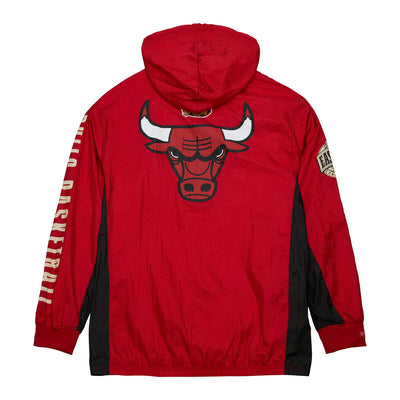 NBA TEAM OG 2.0 ANORAK WINDBREAKER VINTAGE LOGO BULLS Scarlet OJPO7093-CBUYYPPPSCAR - Image 2