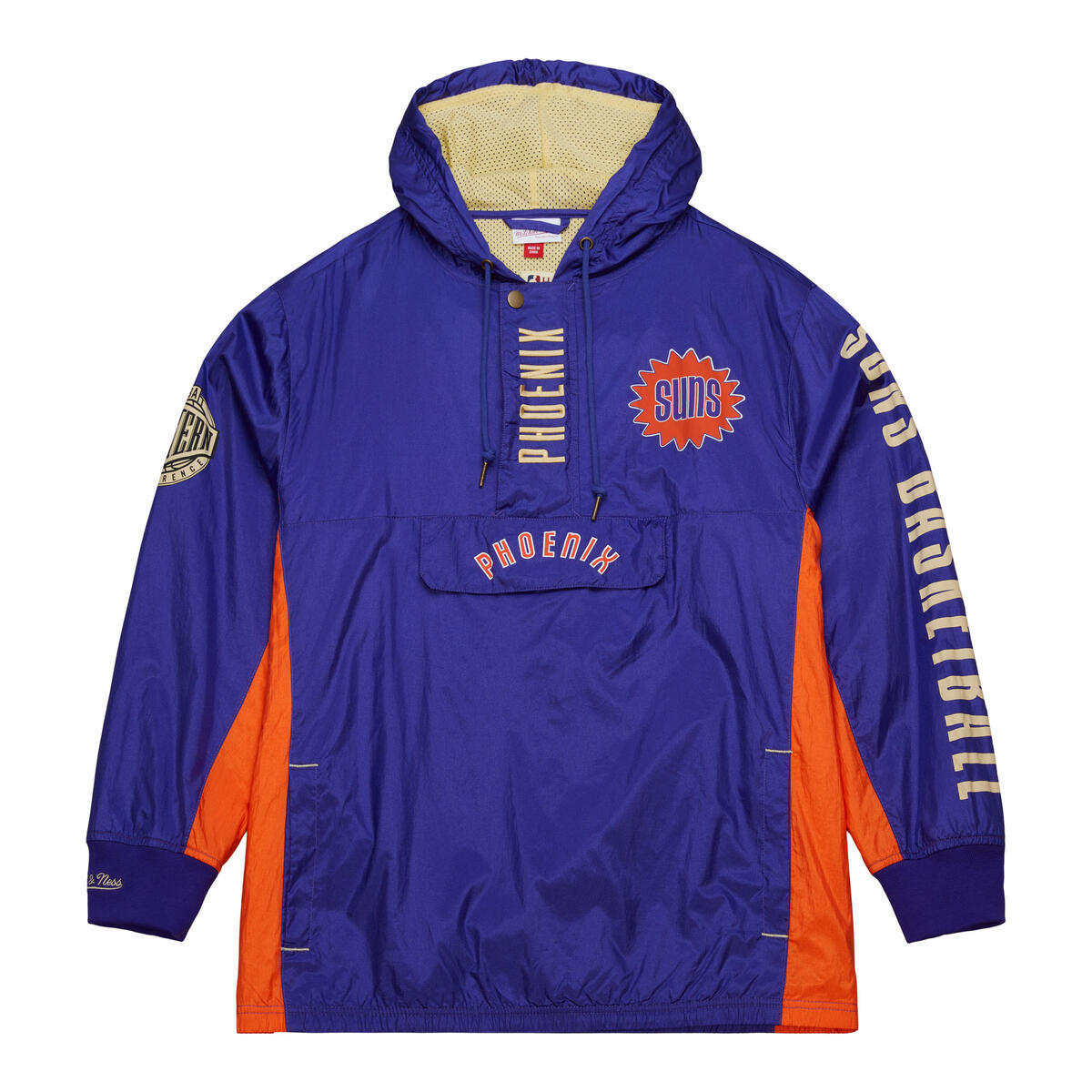 NBA TEAM OG 2.0 ANORAK WINDBREAKER VINTAGE LOGO SUNS REGAL PURPLE OJPO7093-PSUYYPPPRGPR - Image 1