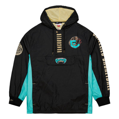 NBA TEAM OG 2.0 ANORAK WINDBREAKER VINTAGE LOGO GRIZZLIES Black OJPO7093-VGRYYPPPBLCK - Image 1