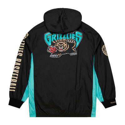 NBA TEAM OG 2.0 ANORAK WINDBREAKER VINTAGE LOGO GRIZZLIES Black OJPO7093-VGRYYPPPBLCK - Image 2