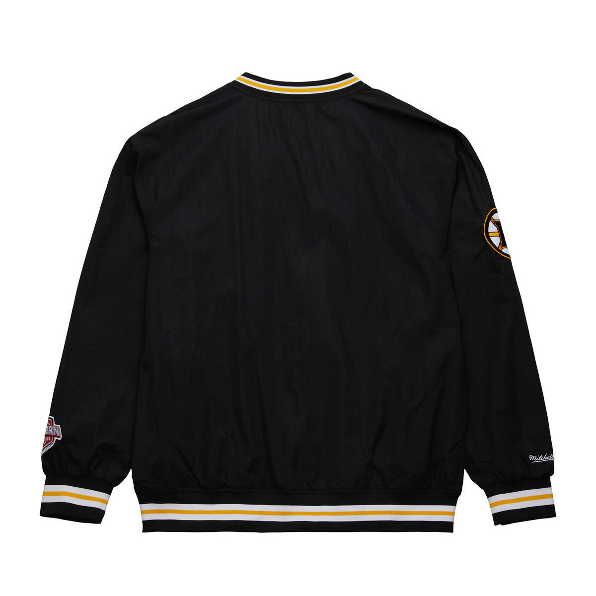 NHL CLASSIC NYLON PULLOVER CURRENT LOGO BRUINS Black OJPO7221-BBNYYPPPBLCK - Image 1