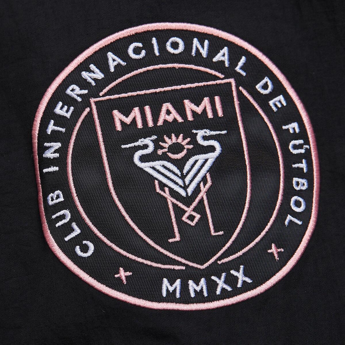MLS CLASSIC NYLON PULLOVER CURRENT LOGO MIAMI CF Black OJPO7221-IMCYYPPPBLCK - Image 3