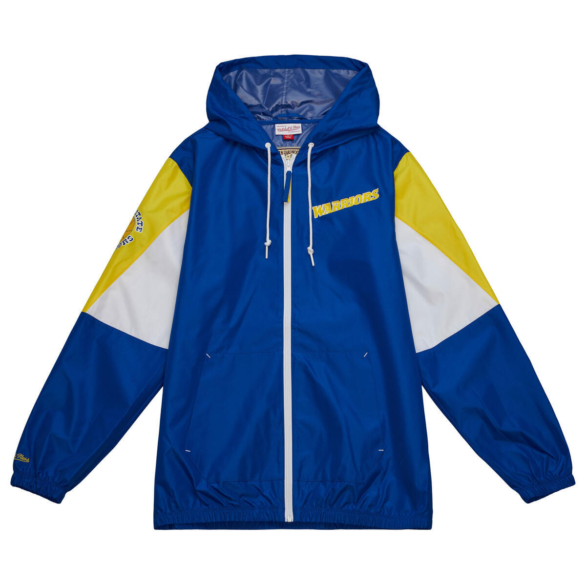NBA THROW IT BACK FULL ZIP WINDBREAKER WARRIORS - Image 1