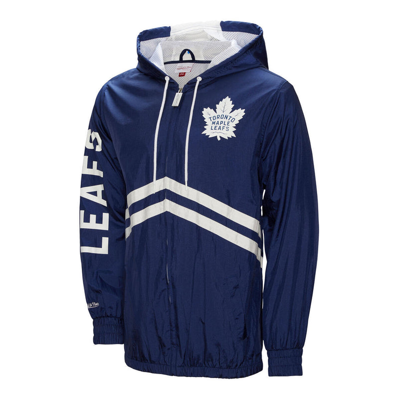 NHL UNDENIABLE FULL ZIP WINDBREAKER MAPLE LEAFS Royal OJZP3409-TMLYYPPPROYA - Image 2
