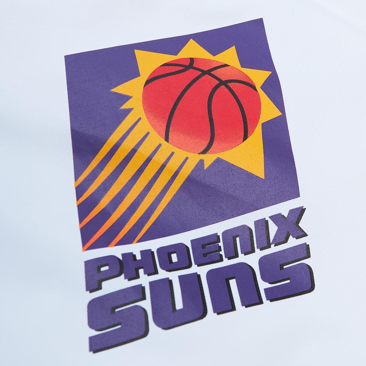 NBA PLAYER BURST WARM UP JACKET SUNS STEVE NASH Multi-White OJZP5510-PSUYYSNAMTWH - Image 4