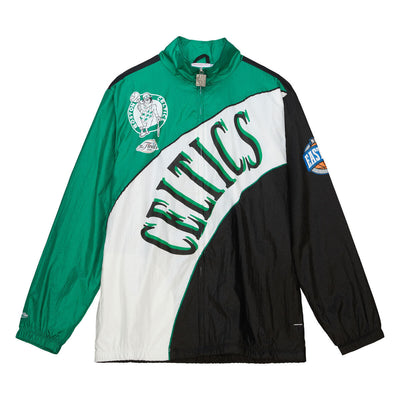 NBA ARCHED RETRO LINED WINDBREAKER CELTICS Multi-White OJZP5517-BCEYYPPPMTWH - Image 1