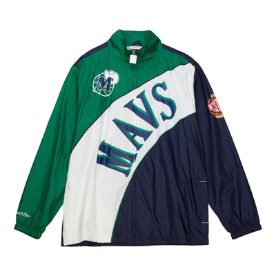 NBA ARCHED RETRO LINED WINDBREAKER MAVERICKS Multi-White OJZP5517-DMAYYPPPMTWH - Image 1
