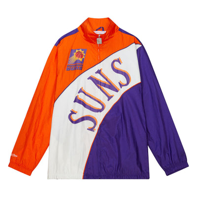 NBA ARCHED RETRO LINED WINDBREAKER SUNS Purple-Orange OJZP5517-PSUYYPPPPROR - Image 1