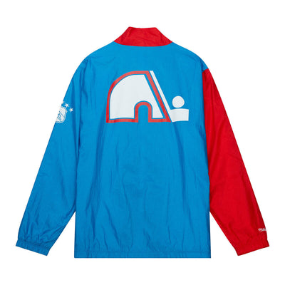 NHL ARCHED RETRO LINED WINDBREAKER NORDIQUES Multi-White OJZP5517-QNOYYPPPMTWH - Image 2