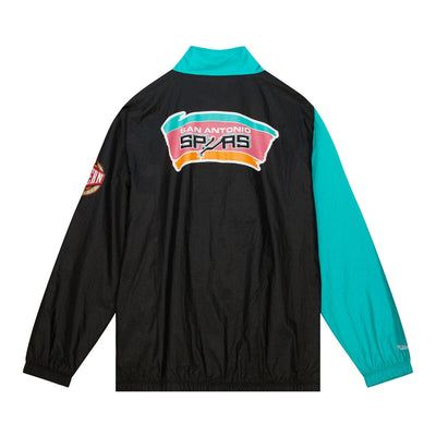 NBA ARCHED RETRO LINED WINDBREAKER SPURS Multi-White OJZP5517-SASYYPPPMTWH - Image 2
