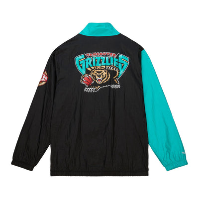 NBA ARCHED RETRO LINED WINDBREAKER GRIZZLIES Multi-White OJZP5517-VGRYYPPPMTWH - Image 2