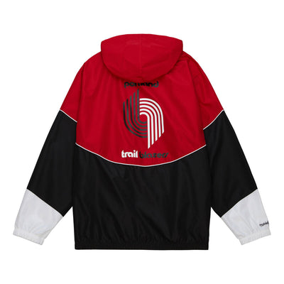 NBA HOME TEAM LIGHTWEIGHT WINDBREAKER TRAIL BLAZERS Black-Red OJZP5520-PTBYYPPPBKRD - Image 2