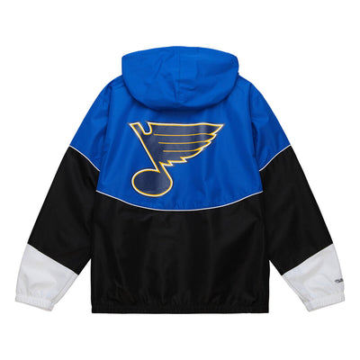 NHL HOME TEAM LIGHTWEIGHT WINDBREAKER BLUES Black-Royal OJZP5520-SLUYYPPPBKRY - Image 2