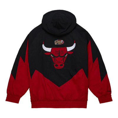 NBA RETRO FULL ZIP JACKET BULLS Black-Red OJZP5939-CBUYYPPPBKRD - Image 2