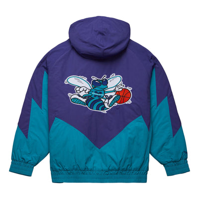 NBA RETRO FULL ZIP JACKET HORNETS Hornets Purple-Hornets Blue OJZP5939-CHOYYPPPHPHB - Image 2