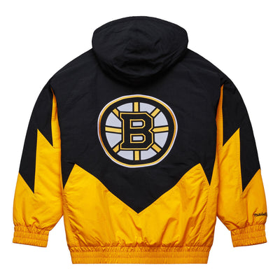 NHL RETRO FULL ZIP JACKET CL BRUINS Gold-Black OJZP6579-BBNYYPPPGDBK - Image 2