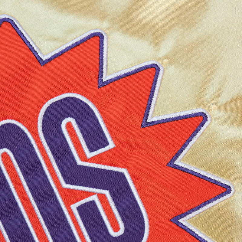 NBA TEAM OG 2.0 LIGHTWEIGHT SATIN JACKET VINTAGE LOGO SUNS Gold OJZP7094-PSUYYPPPGOLD - Image 2