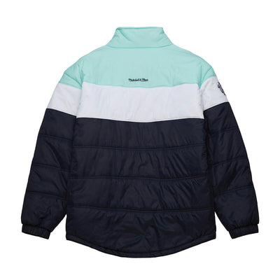 NHL IN THE CLUTCH PUFFER JACKET CURRENT LOGO KRAKEN - Navy-Light Blue - Image 2