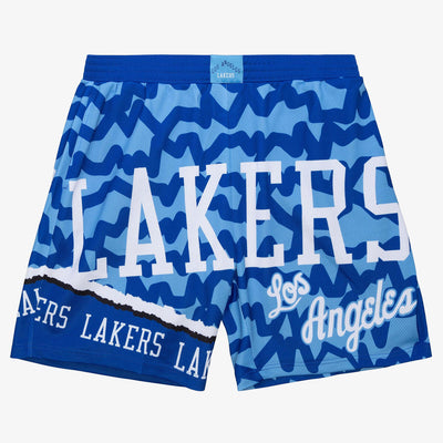 NBA JUMBOTRON 2.0 SUBLIMATED SHORTS LAKERS - Image 1