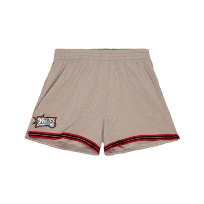 NBA WOMEN'S MUSHROOM SHORTS 76ERS - Tan - Image 1