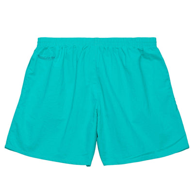 NBA TEAM HERITAGE WOVEN SHORTS SPURS - Teal - Image 2