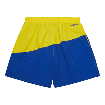 NBA NYLON UTILITY SHORTS WARRIORS Royal-Yellow PSHR5522-GSWYYPPPRYYW - Image 2