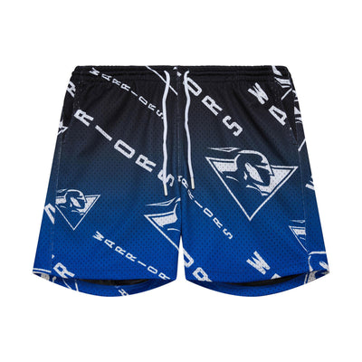 NBA DESTINATION LEISURE CAMP SHORTS WARRIORS Navy PSHR6792-GSWYYPPPNAVY - Image 1