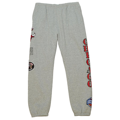 NBA TEAM ORIGINS FLEECE PANTS BULLS Grey Heather PSWP4850-CBUYYPPPGYHT - Image 1