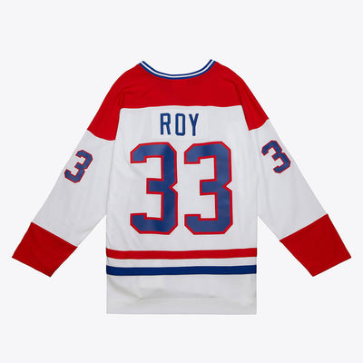 NHL WHITE JERSEY CANADIENS 1992 PATRICK ROY - White - Image 2
