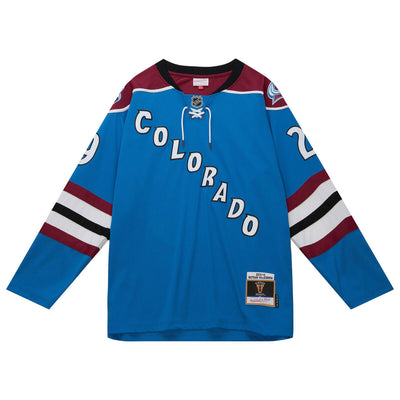 NHL ALTERNATE JERSEY AVALANCHE 2013 NATHAN MACKINNON - Blue - Image 1
