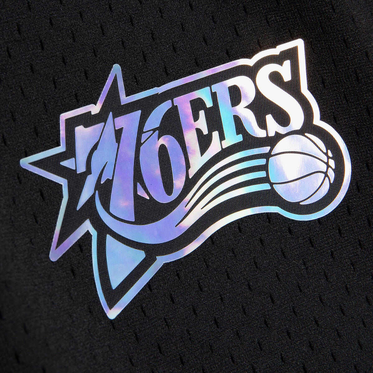 NBA IRIDESCENT MESH SHORTS 76ERS - Image 3