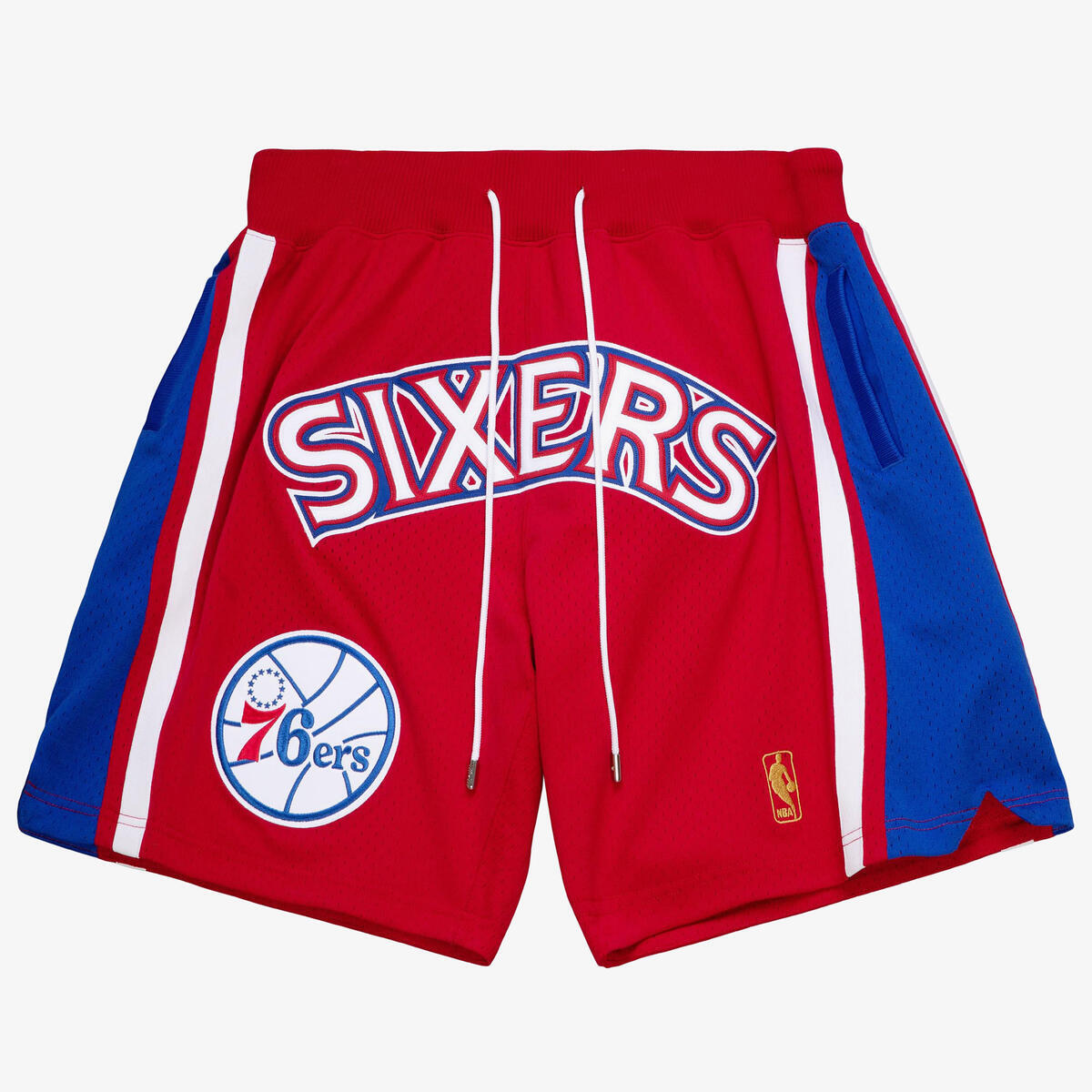 NBA JUST DON HARDWOOD CLASSICS SHORTS 76ERS 1996 - Image 2