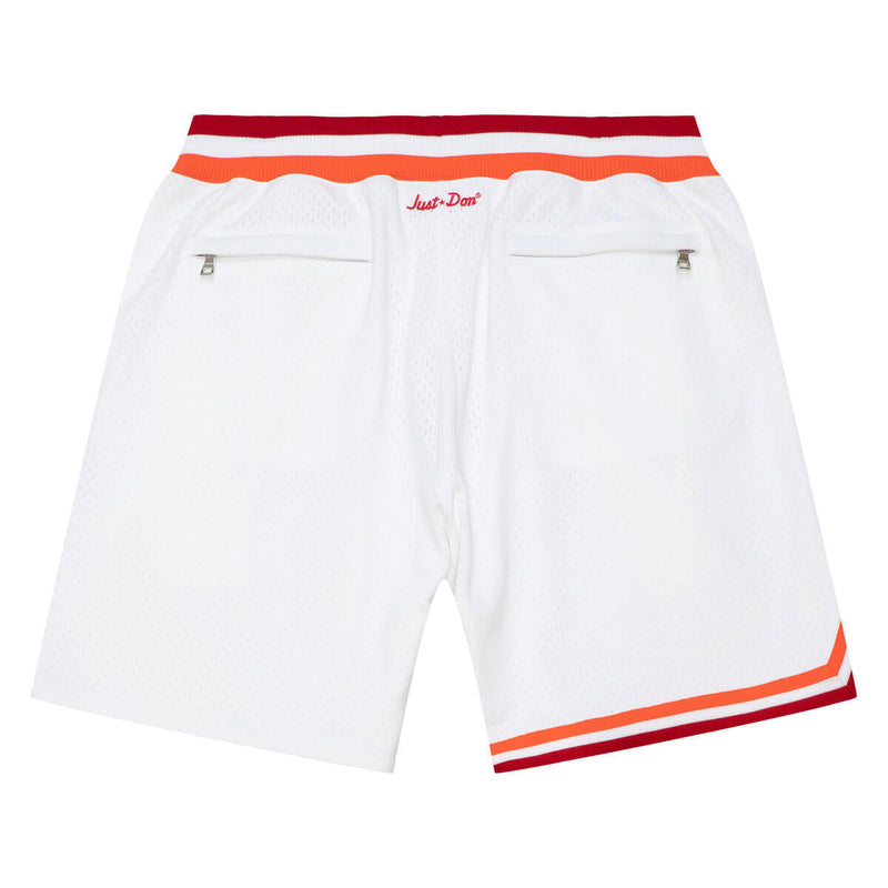 NBA JUST DON HARDWOOD CLASSICS SHORTS HEAT White SHORMO20286-MHEWHIT - Image 2