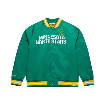 NHL LIGHTWEIGHT SATIN JACKET MINNESOTA NORTH STARS - Image 1