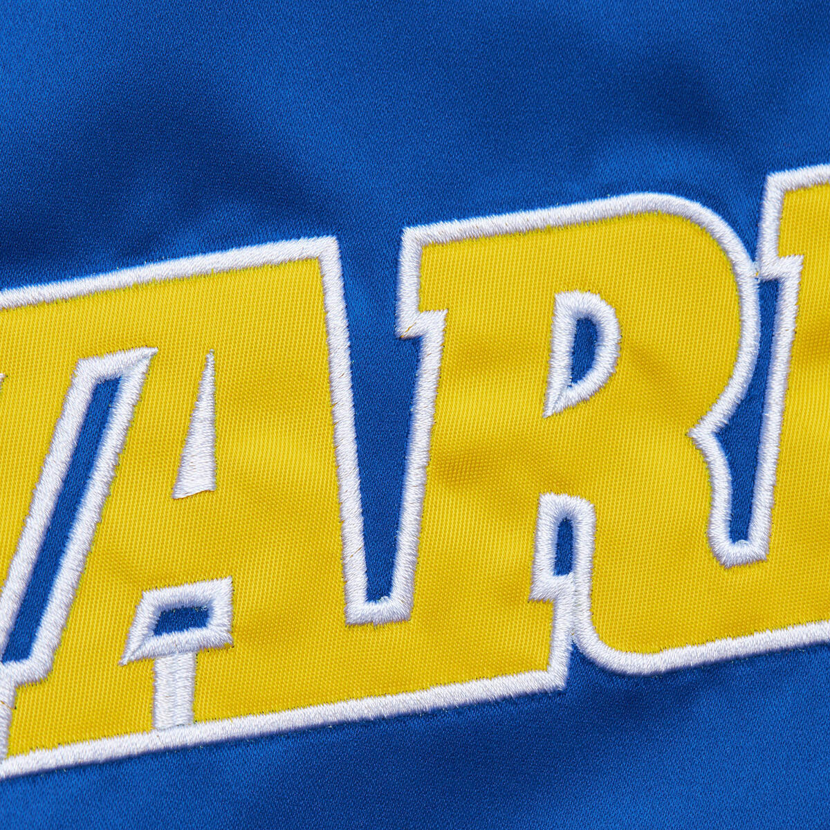 NBA LIGHTWEIGHT SATIN BOMBER VINTAGE LOGO WARRIORS - Image 5