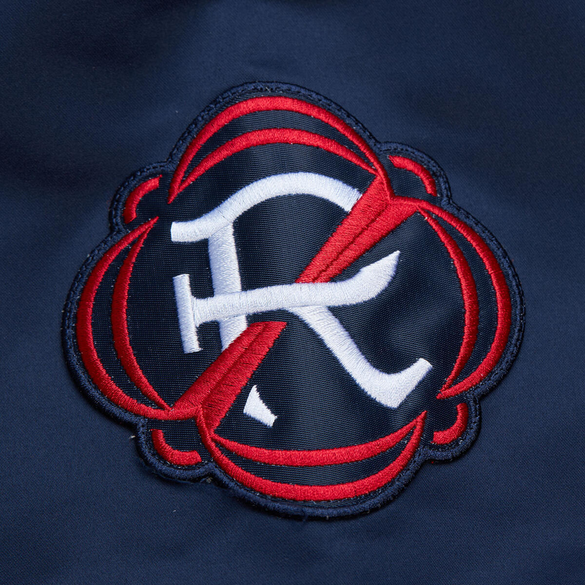 MLS LIGHTWEIGHT SATIN BOMBER CURRENT LOGO REVOLUTION Navy SJKT7154-NERYYPPPNAVY - Image 3