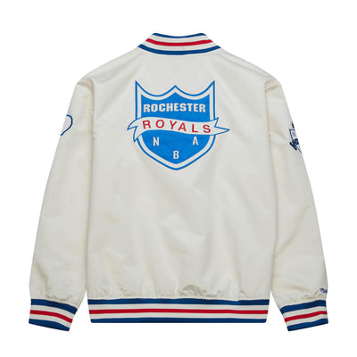 NBA 100TH LIGHTWEIGHT SATIN JACKET KINGS - Cream - Image 2