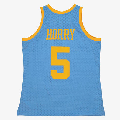 NBA SWINGMAN JERSEY LAKERS 2001 ROBERT HORRY - Columbia Blue - Image 2