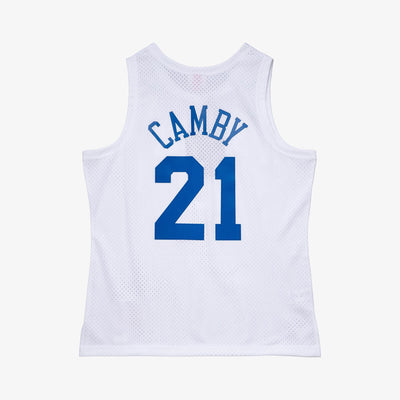 NBA SWINGMAN JERSEY RAPTORS 1996 MARCUS CAMBY - White - Image 2