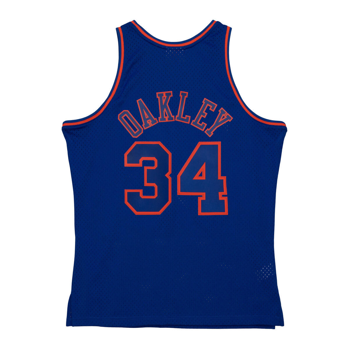 NBA SWINGMAN JERSEY KNICKS 1996 CHARLES OAKLEY - Royal - Image 2