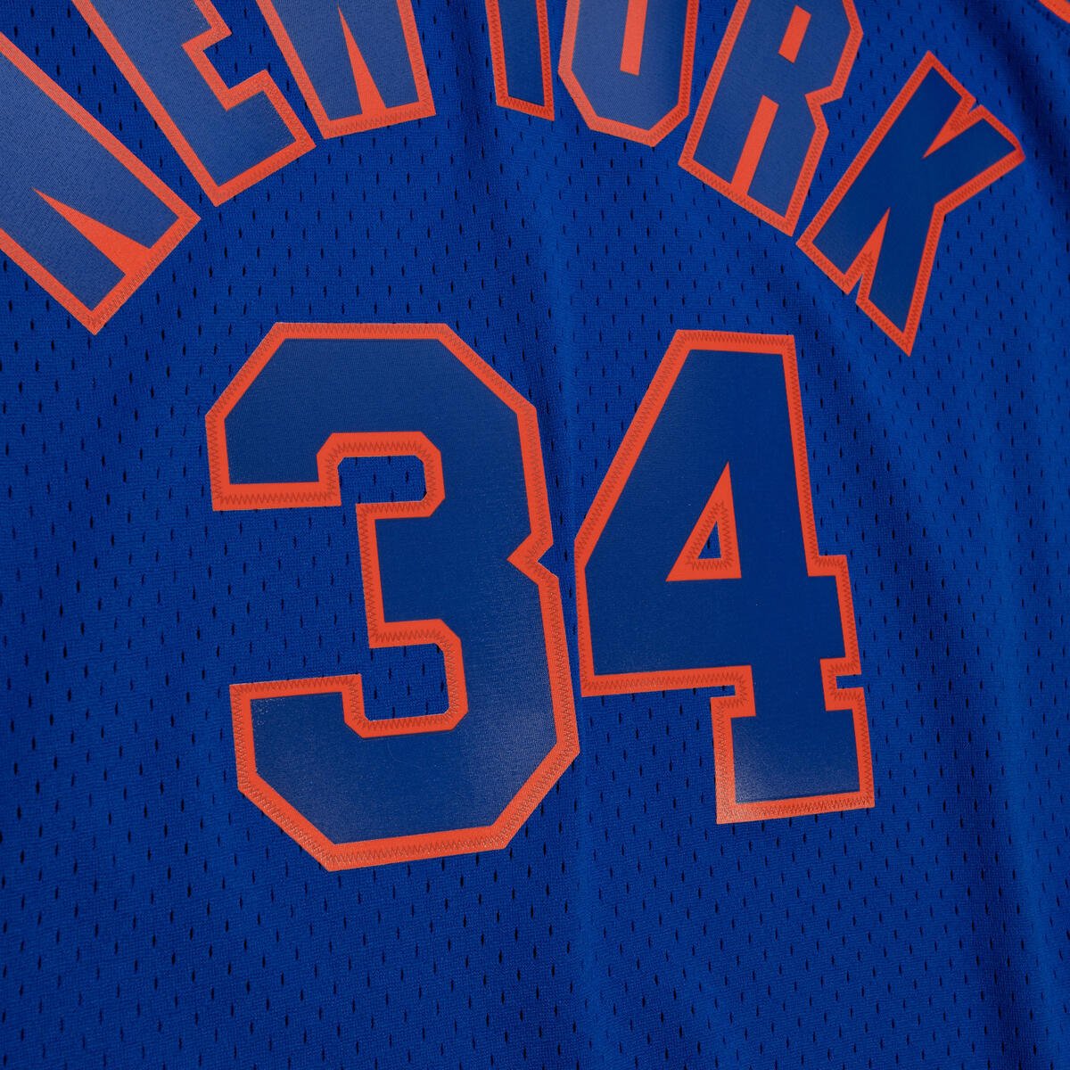 NBA SWINGMAN JERSEY KNICKS 1996 CHARLES OAKLEY - Royal - Image 4