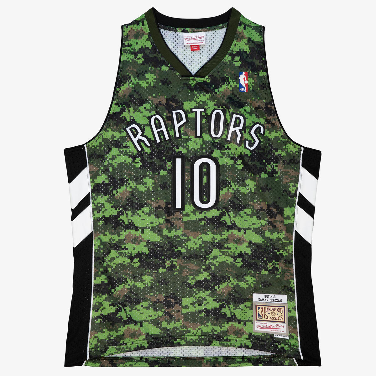 NBA ALTERNATE CAMO JERSEY RAPTORS 2011 DEMAR DEROZAN - Camo - Image 1