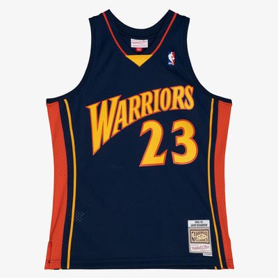 NBA DARK JERSEY WARRIORS 2002 JASON RICHARDSON - ASTROS BLUE - Image 1